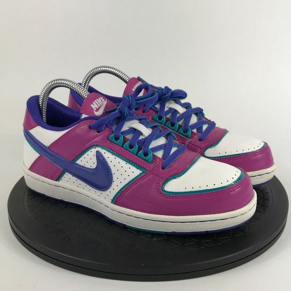 Nike Delta Lite White/Purple/Blue Athletic Shoes 365950-151 Women’s Size 8 - Picture 3 of 12
